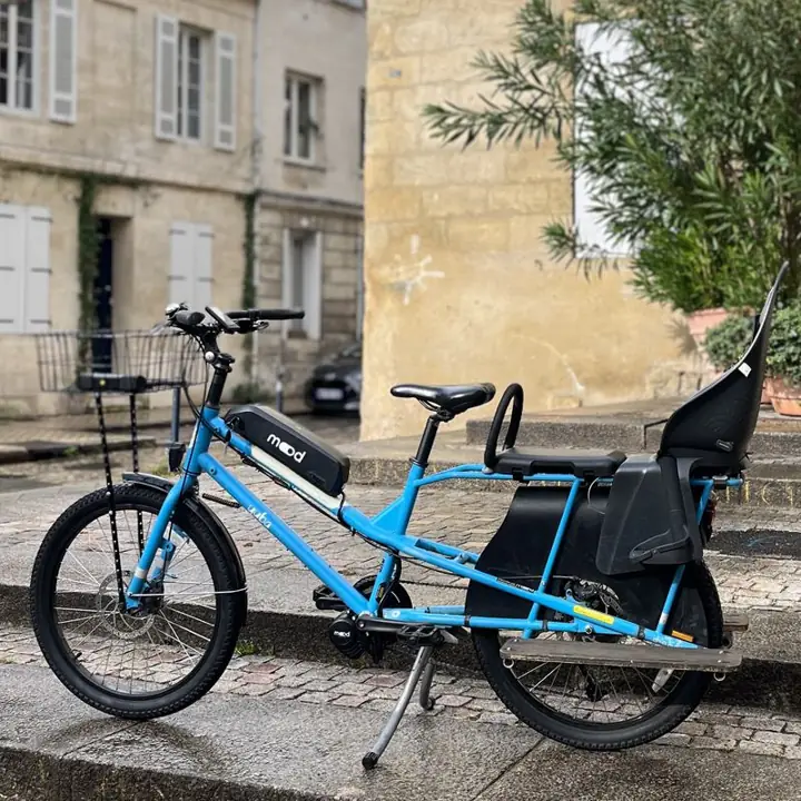Longtail électrifié par Mood, photographié dans Bordeaux