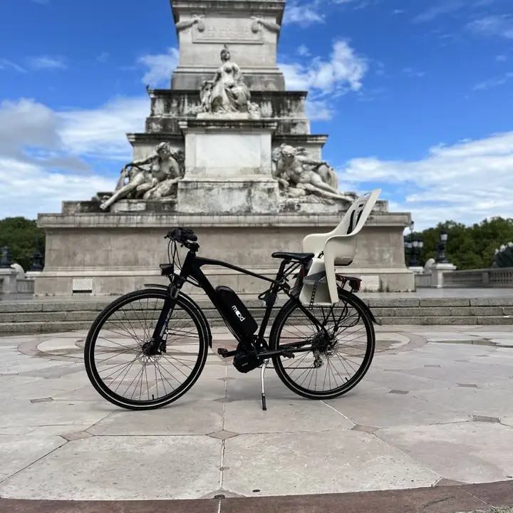 VTC électrifié par Mood, photographié dans Bordeaux